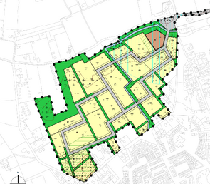 Afbeelding verbeeld woningbouwlocatie 't Hul Noord