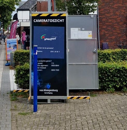 Cameratoezicht in de Stationslaan